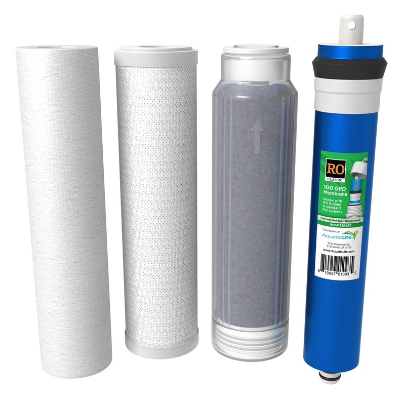 Reverse Osmosis 10” Replacement Filter Cartridges Kit (Carbon)