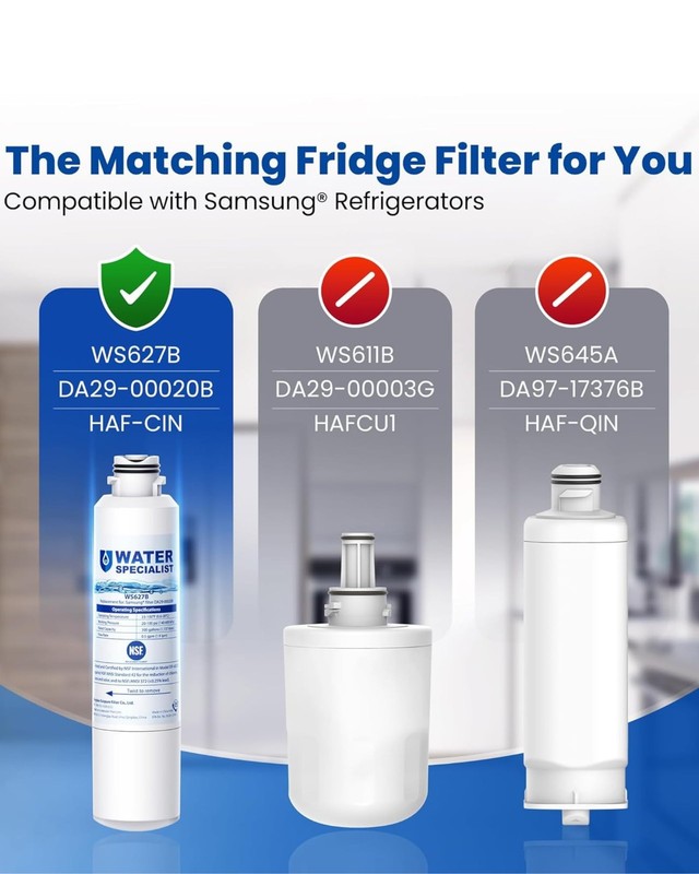 WS627B Samsung® Water Filter for Refrigerators, for Samsung® Water Filter DA2... gallery