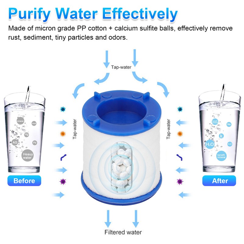Faucet Water Filter Tap Filtration Kitchen Bathroom Sink Mount Purifier System gallery