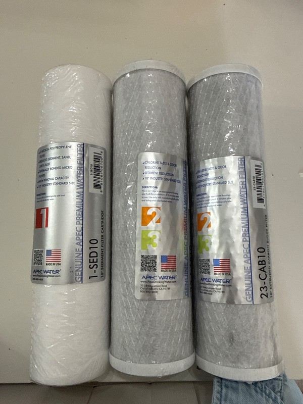 Apec Ultimate Stage 1-3 Pre-filter Set