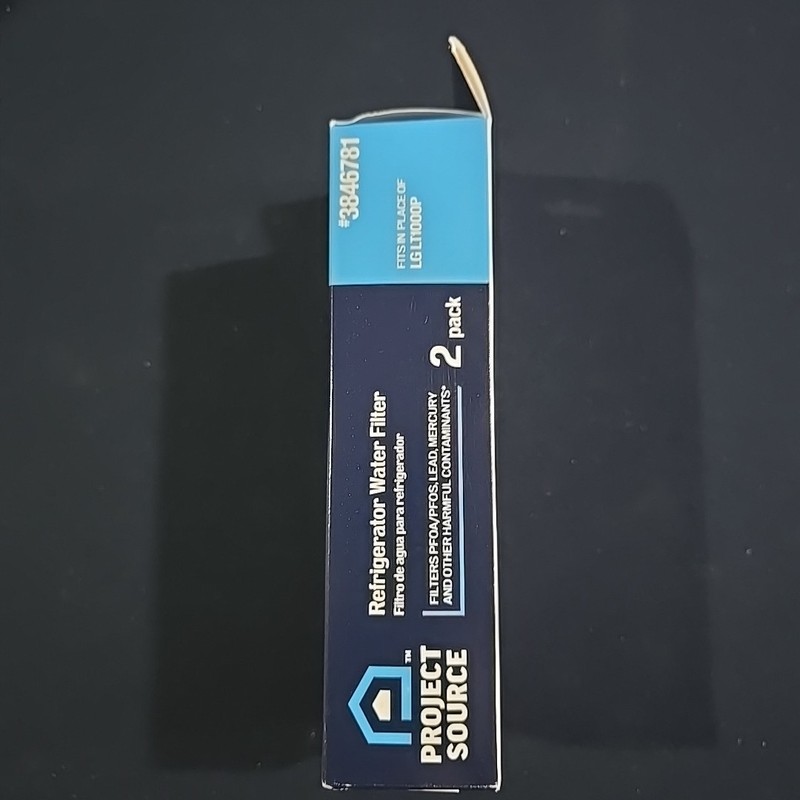 Project Source 6-Month Twist-in Refrigerator Water Filter L-5-2 Fits LG #3846781 gallery