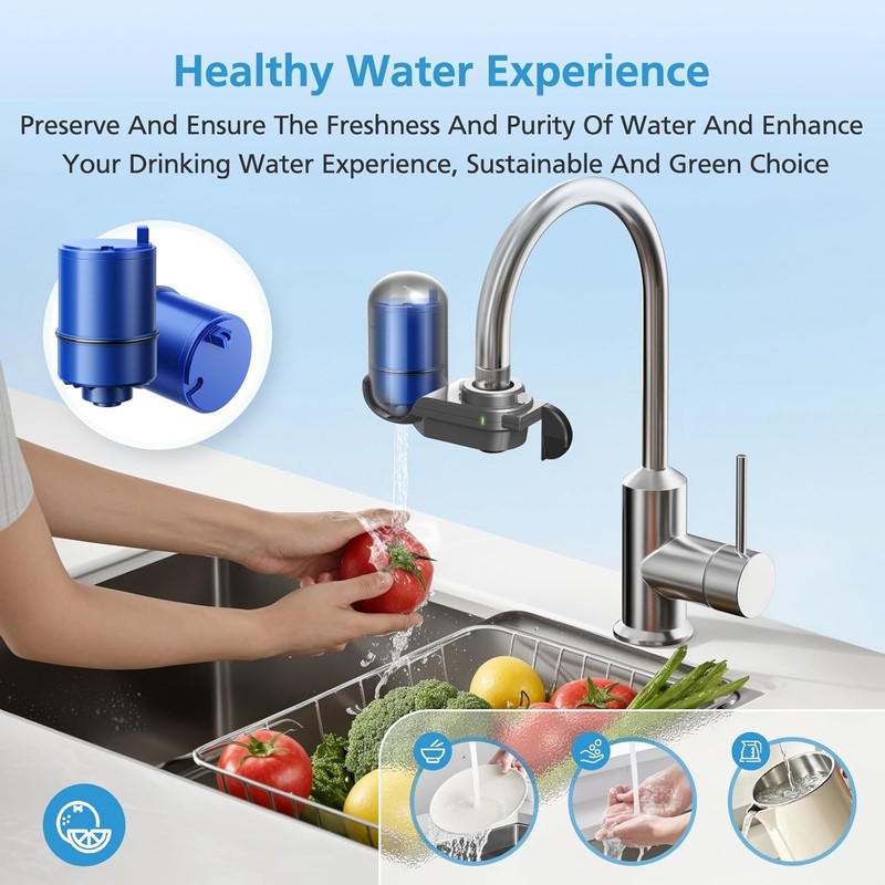 6 Pack RF9999 Faucet Mount Replacement Filter For ALL PUR/PUR PLUS Faucet Filtra gallery