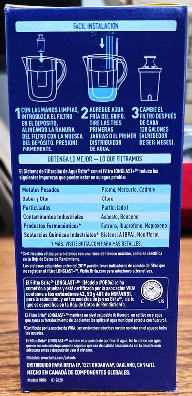 Genuine Brita Longlast+ Water Pitcher Filter 6 Month Replacement 4Pack gallery