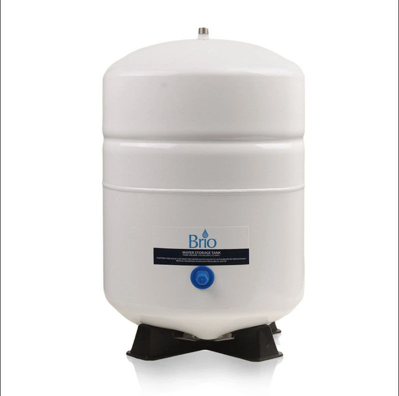 REVERSE OSMOSIS WATER STORAGE TANK 3.2 Gal – 2.2 Gal Capacity + Valve | RO -122