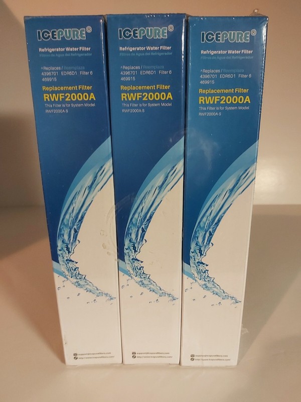 ICEPURE Filter RWF2000A. 3 Pack