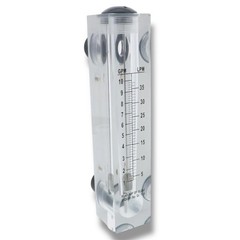 Axeon 209330 Inline Flow Meter 5-45 GPM SS 316, 2″MNPT x 2″MNPT