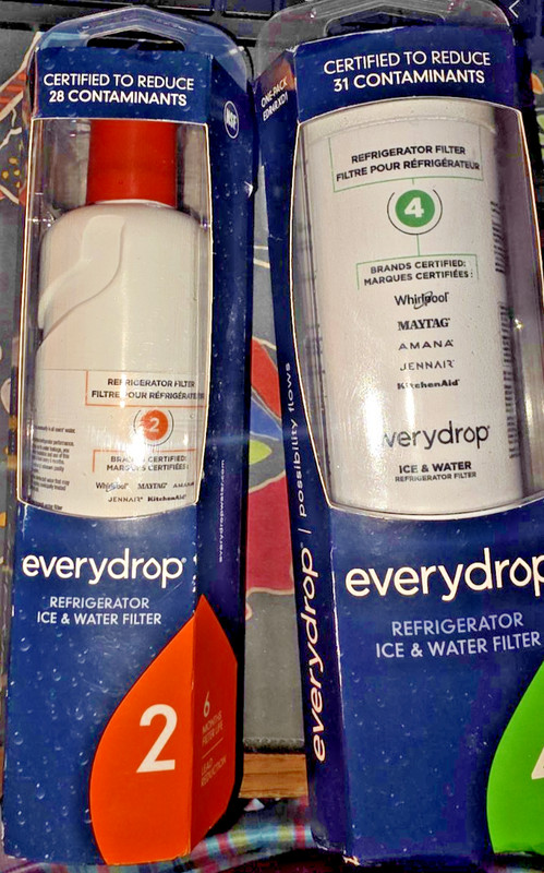 Everydrop Refrigerator ice & water filter products (separate prices for each)