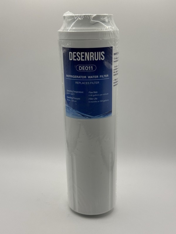 Desenruis DE011 Refrigerator Water Filter Replacement 1 NEW SEALED