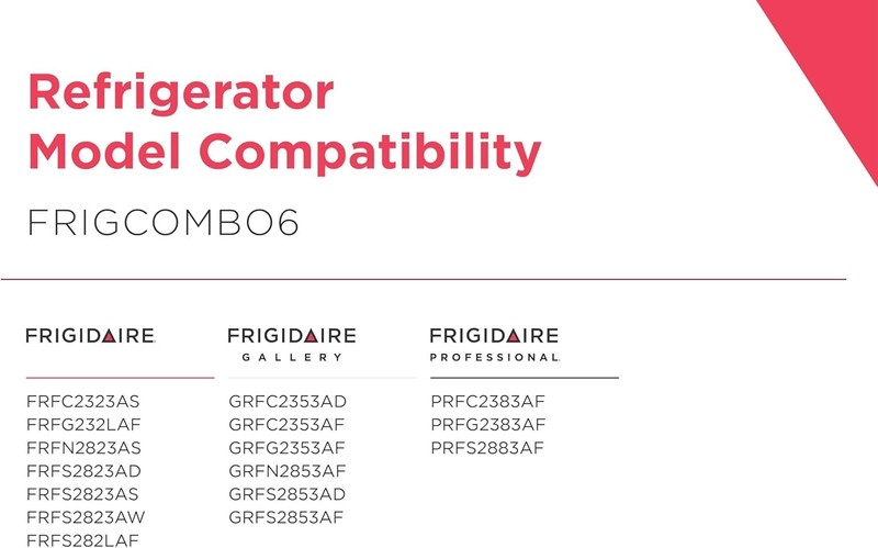 Frigidaire PurePour PWF-1 FPPWFU01 & PureAir AF-2 FRGPAAF2 Water & Air Filter... gallery