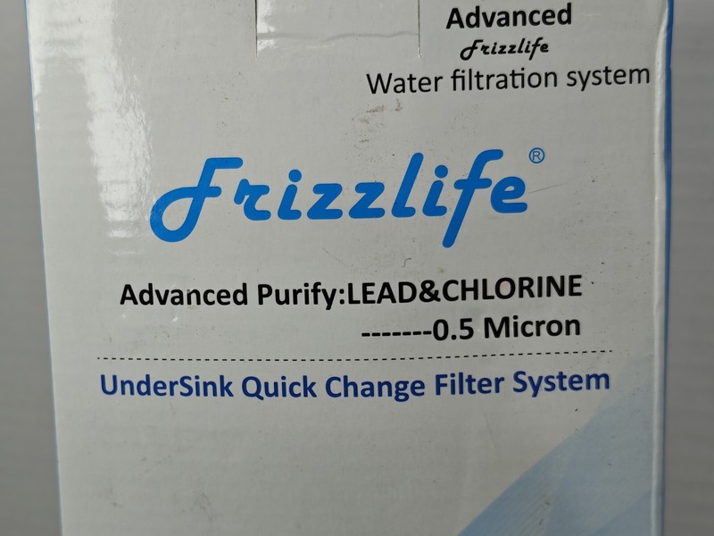 Frizzlife MK99 under sink water filtration system counter water filter W/ Faucet gallery