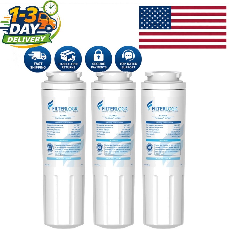 Coconut Shell Carbon Water Filter – EveryDrop Filter 4 Replacement, Pack of 3