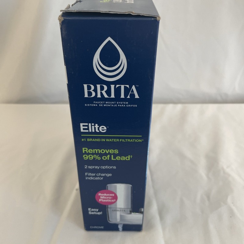 Brita Elite Water Faucet Filtration Mount System Chrome Brand New Sink Filter gallery