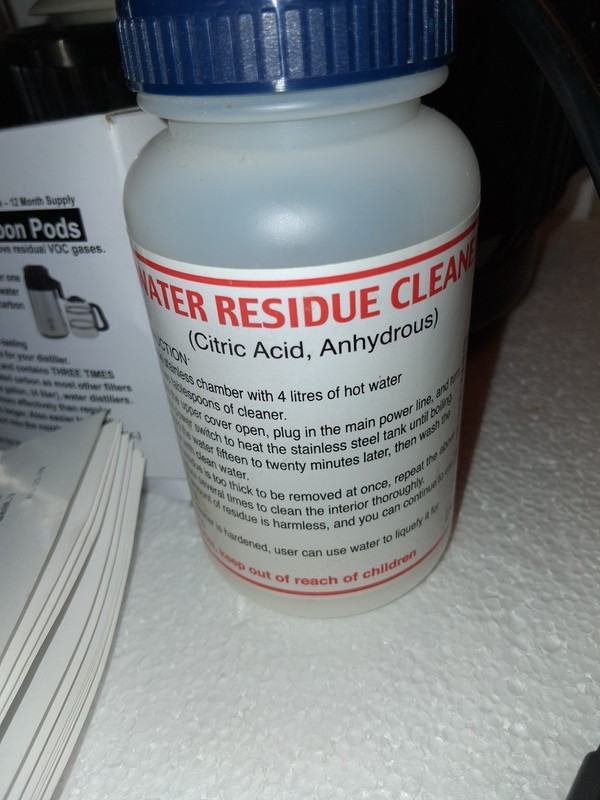H2O Megahome Water Distiller MH943S Professional Grade 1 Gallon Tested Works gallery
