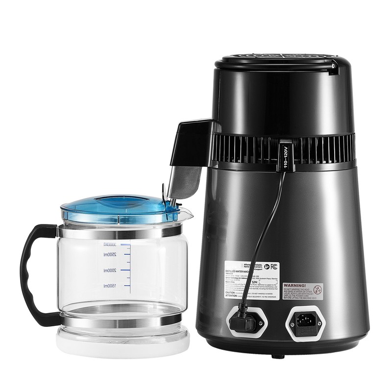 Uimoso 4L Countertop Water Purifier Machine 1750W Stainless Steel with Container gallery