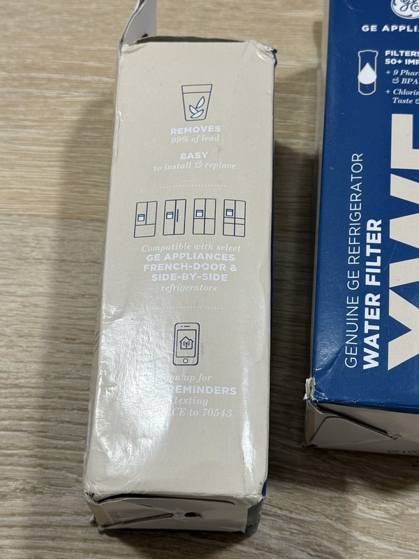 New Sealed 5 LOT GE XWF Refrigerator Water Filter Replacement XWF Appliances gallery