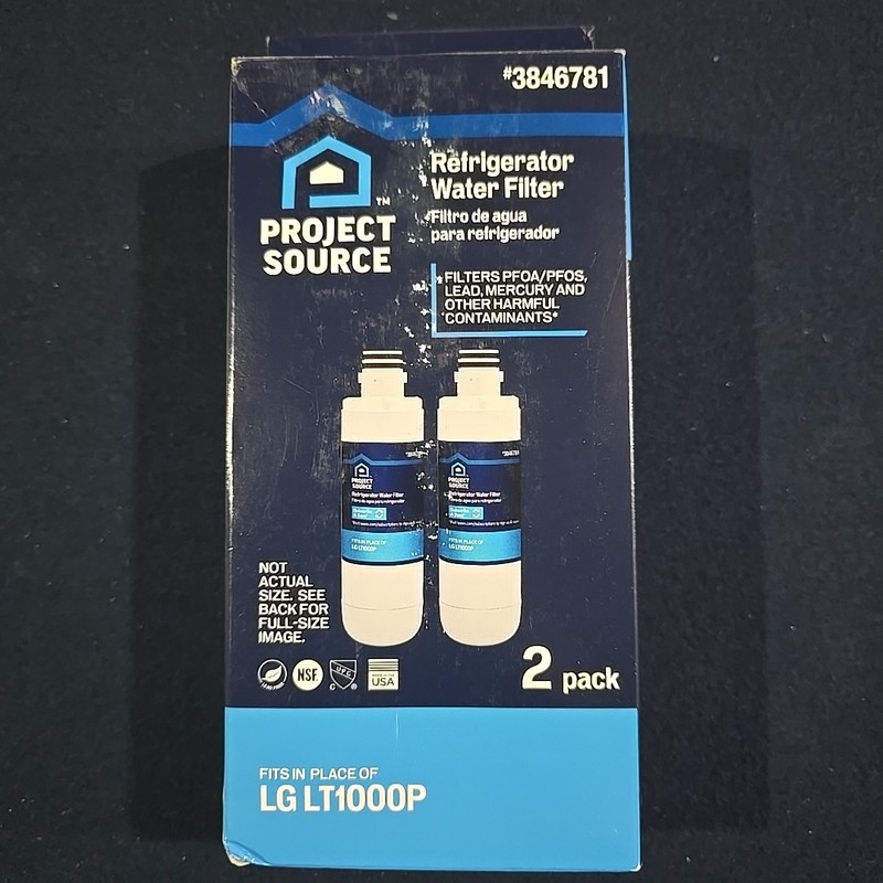 Project Source 6-Month Twist-in Refrigerator Water Filter L-5-2 Fits LG #3846781 gallery