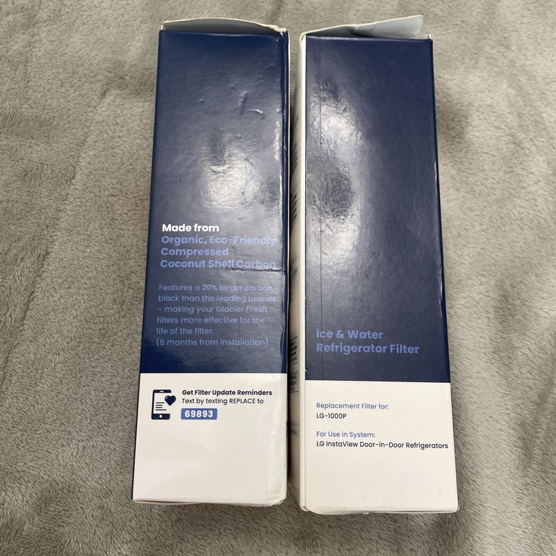 Lot Of 2 Glacier Fresh Refrigerator Water Filter Replacement GF-1000P New Sealed gallery
