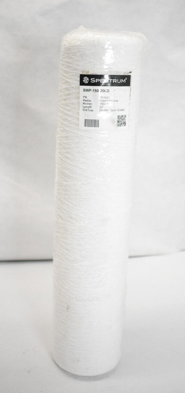 Spectrum Double Open Ended Polypropylene String Wound Sediment 20″ SWP-150-20LD