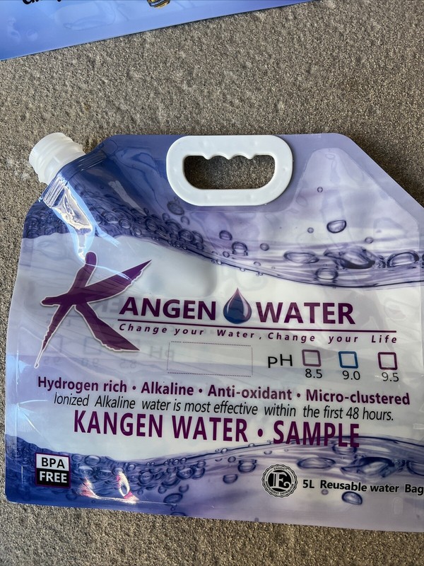 Kangen Water Bags (5 Liter / 1.3 Gallon) – Brand New – BPA FREE Pack of 40Bags