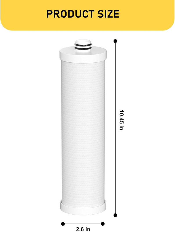 FZ-2 Water Replacement Filter Cartridge Compatible with Frizzlife MP99, MK99, MS gallery