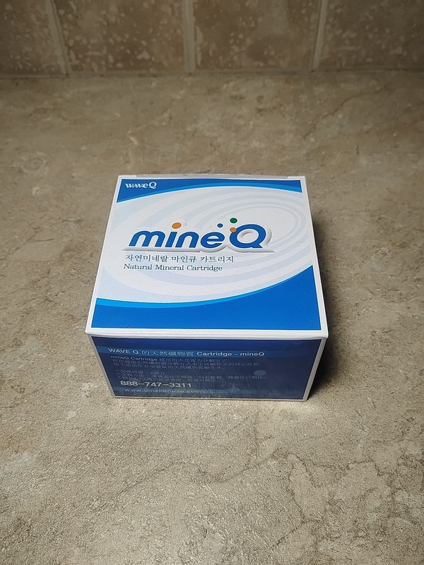Mine Q Filter Wave Q Mineralized Hexagonal Alkaline Water Generator New Unopened