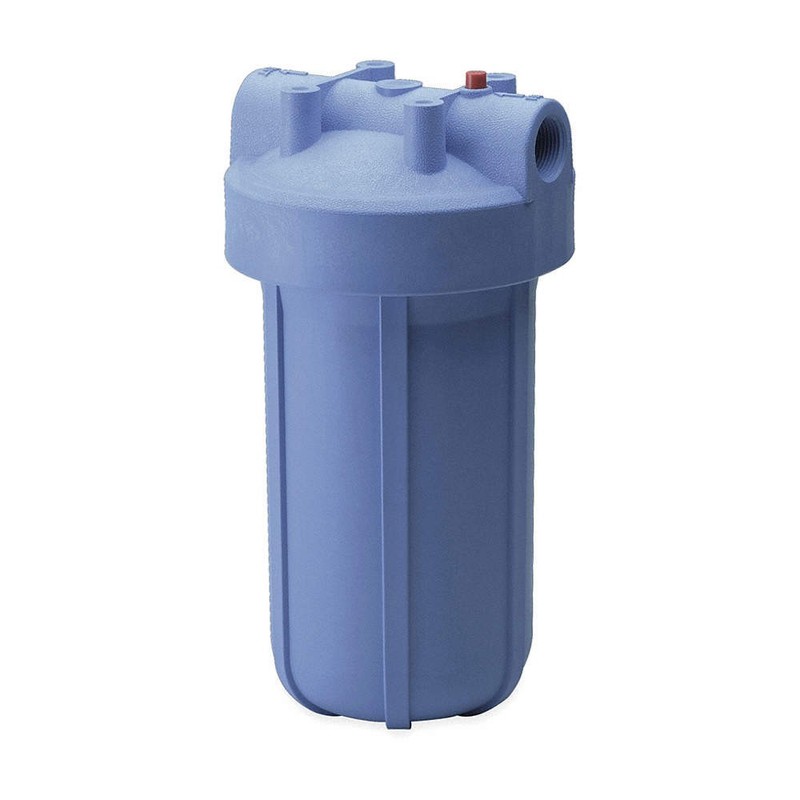 CULLIGAN HD-950A Filter Housing,13 3/4″ H,7 1/8″ Dia,Blue 29AH47