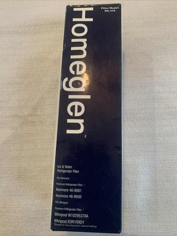 Homeglen Water Filter for Figidaire ULTRAWF kenmore HG-370 See Pictures