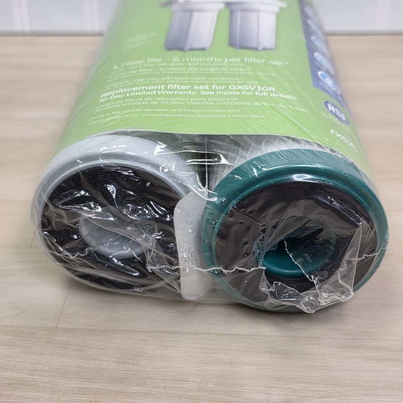 GE FXSVC Under Sink Dual Stage Drinking Water Replacement Filter Couple White gallery