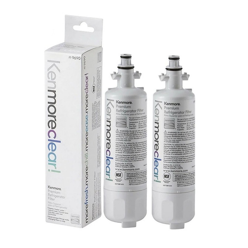 NEW 2PACK KenmoreClear 46-9690 Refrigerator Water Filter Kenmore Clear FAST SHIP