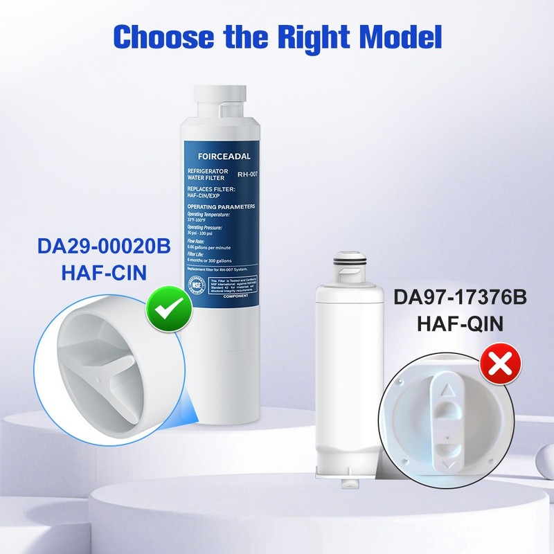 4-PCS For Samsung DA29-00020B DA-97-08006A-B DA-97-08006B Ice Water Filter gallery