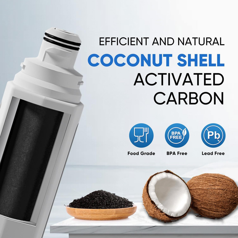PUREPLUS DA97-17376B Refrigerator Water Filter Compatible with Samsung, 1-Pack gallery