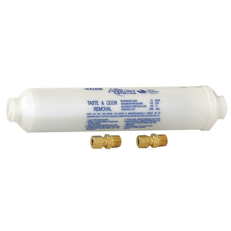 GRAINGER APPROVED 60461N Inline Water Filter,0.8 gpm,10″H,125 psi 499C75