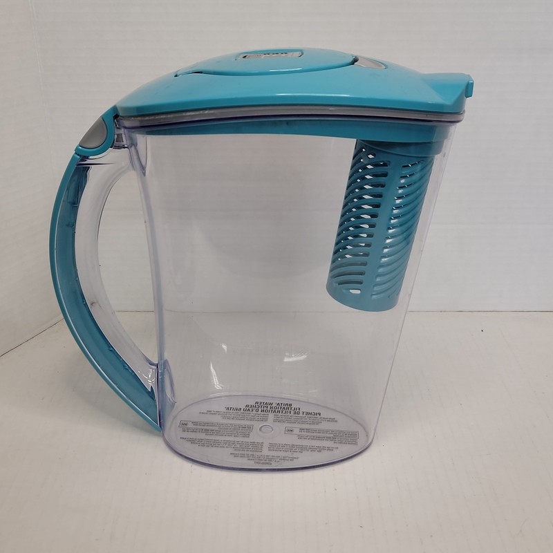 BRITA Stream Rapids Pitcher Water Filters As You Pour Turquoise Great Condition! gallery
