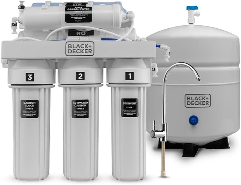 Alkaline 6-Stage RO Water Filter - Reduces PFAS, NSF/ANSI 58 Certified