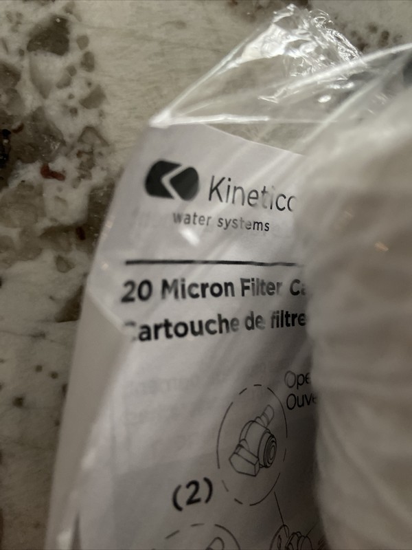 KINETICO Water Systems MACH 20 Micron Superkit Sediment Filter Cartridge-12 Pack gallery