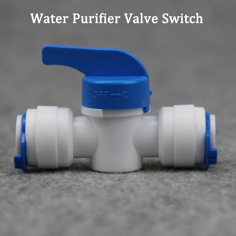 1/4″ 3/8″ 1/2″ Water Purifier Valve Switch Female/Male Quick Valve Connect Push