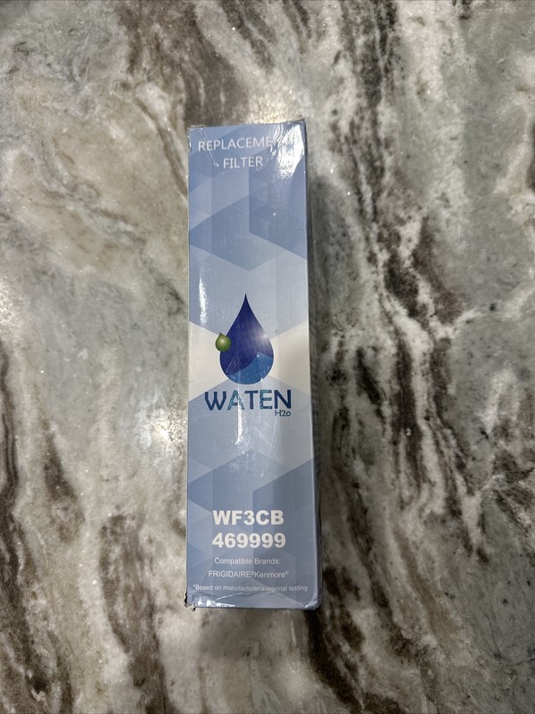 Waten H20 Replacement Water Filter, WF3CB 469999, Frigidaire/Kenmore, New/Sealed