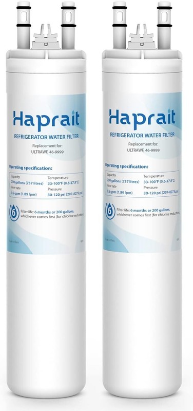 Lot of 2 Haprait HP005 Replacement for Frigidaire ULTRAWF/NEW/FILTER
