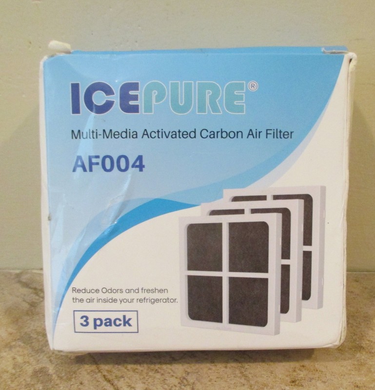 New ICEPURE Ice Pure AF004 Replacement Carbon Air Filter – 3 Pack – NOB