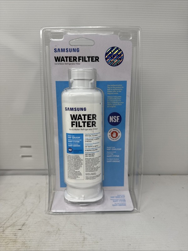 Samsung Genuine HAF-QINS Water Filter for Samsung Refrigerators
