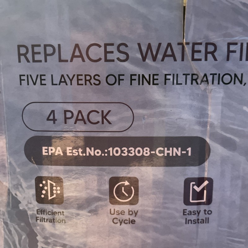 4 Pack Of Desenruis Upgraded Water Filters X0048BYBJT gallery