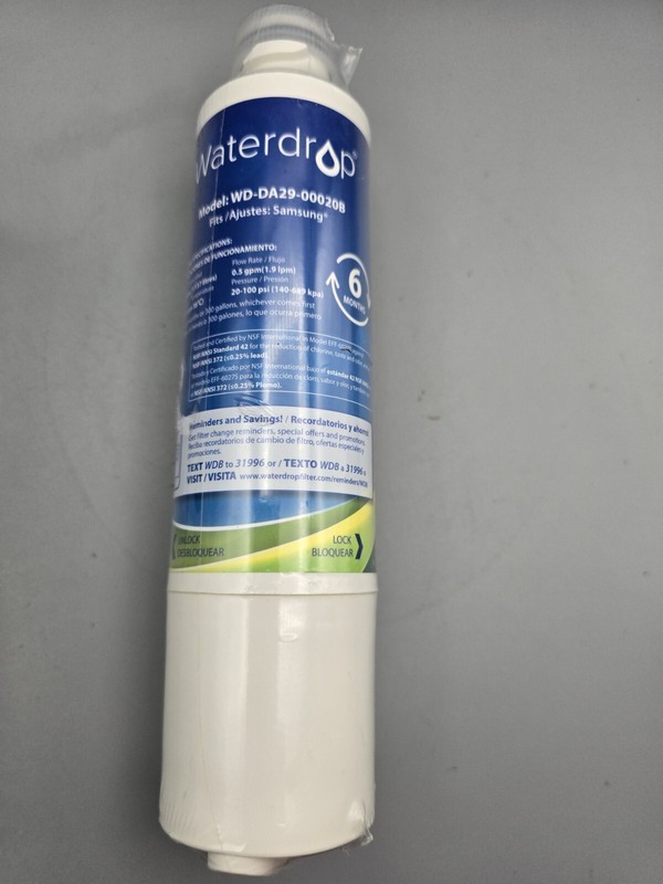 Water Drop Model WD-DA29-00020B Filter (NEW & SEALED)