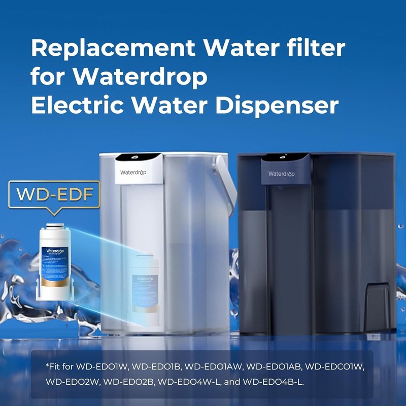 Waterdrop WD-EDF Replacement for Waterdrop Instant Water Filter Pitcher(2) gallery