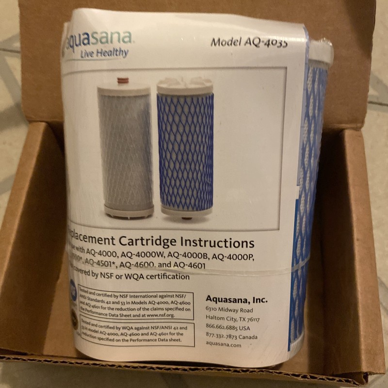 Aquasana AQ-4035 Replacement Water Filter gallery