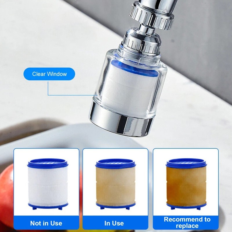 Faucet Water Filter Tap Filtration Kitchen Bathroom Sink Mount Purifier System gallery