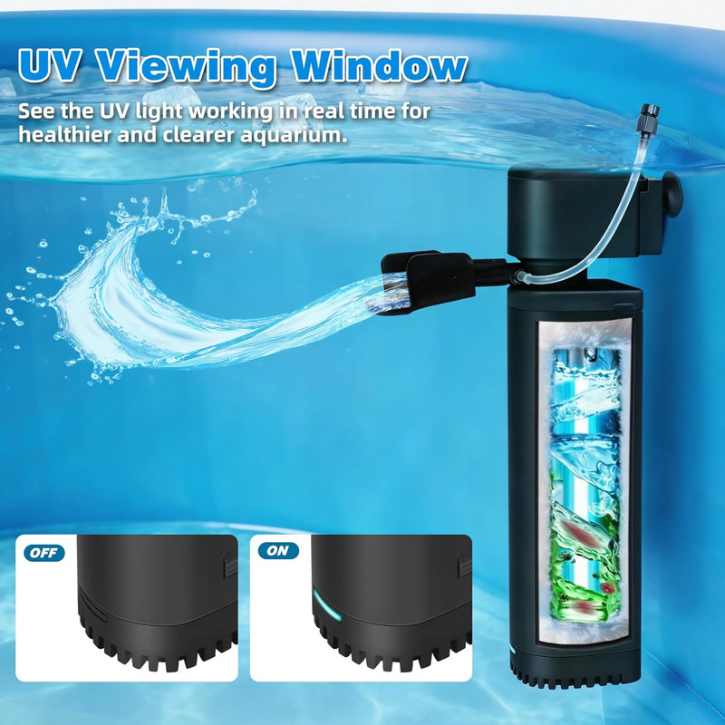 300 GPH Cold Plunge Filter for 100-600 Gal Ice Bath Tub & Cold Plunge Tub, Small gallery