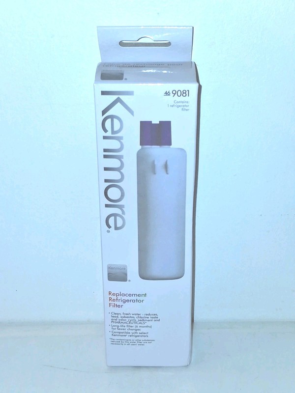 Kenmore 469081 Refrigerator Water Filter – White – NEW Replacement