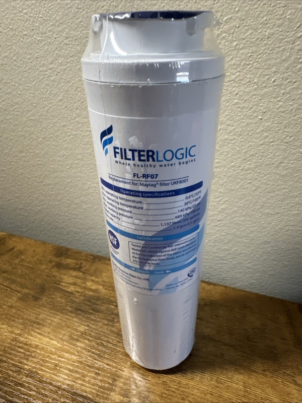 NEW FilterLogic FL-RF07-S Refrigerator Water Filter gallery