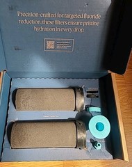 Boroux Proactive Replacement Fluoride Filters – 2 Pack – BX-F-2 New Open Box