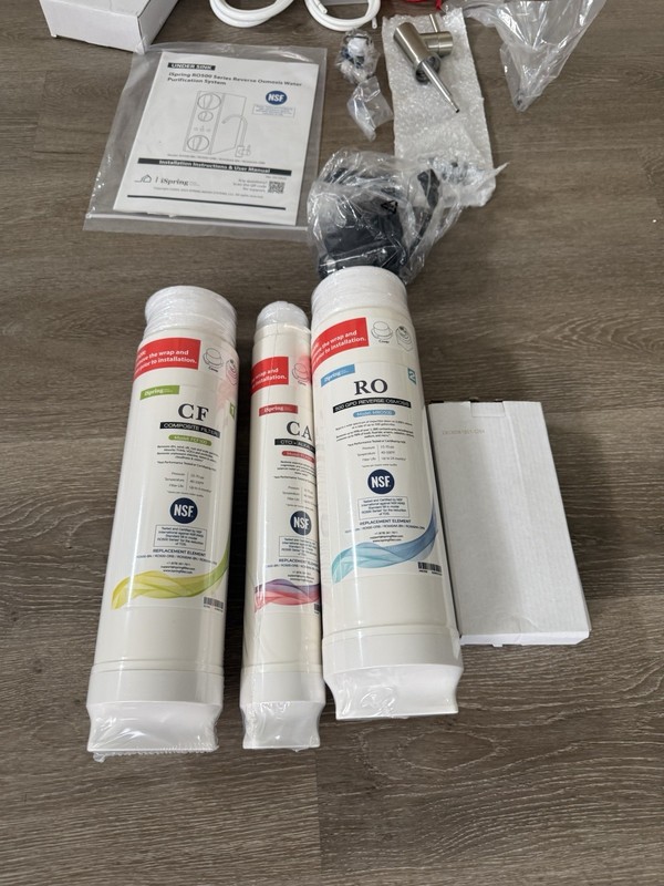 NEW RO500AK-BN Reverse Osmosis Water Filter, NSF 58 Certified, 500 GPD Tankless gallery
